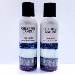 A Cheerful Giver CASHMERE Room Air Infuser, 7 oz (2 pcs)